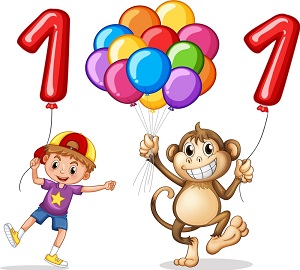 okul öncesi bir rakamı çalışma sayfaları